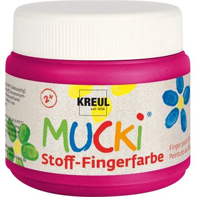 KREUL Mucki Rose Peinture pour Doigts - Peinture sur Tissu KREUL Mucki Rose Peinture pour Doigts - Peinture sur Tissu