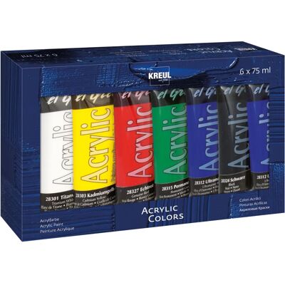Kreul El Greco Acrylfarben-Set - 75 ml Mehrfarbig Kreul El Greco Acrylfarben-Set - 75 ml Mehrfarbig