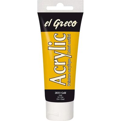 KREUL 28351 Acrylfarbe 75 ml Gold Flasche Tube - acrylfarbe KREUL 28351 Acrylfarbe 75 ml Gold Flasche Tube - acrylfarbe
