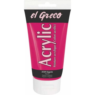 El Greco Gold Acrylfarbe - 150ml - Wasserbasiert, Schnell Trocknend, Glänzendes Finish El Greco Gold Acrylfarbe - 150ml - Wasserbasiert, Schnell Trocknend, Glänzendes Finish