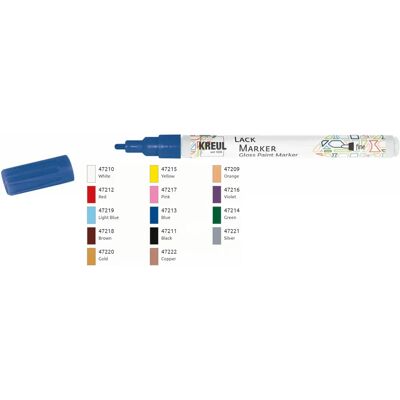 KREUL Marqueur de Peinture Jaune - Paint Marker KREUL Marqueur de Peinture Jaune - Paint Marker