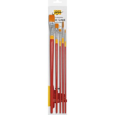 Kreul Solo Goya Kunstenaarsverfborstels - Set van 5 Synthetisch Kreul Solo Goya Kunstenaarsverfborstels - Set van 5 Synthetisch