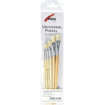 Kreul 723025 - Universeel verfkwasten set - Maten 2-12 Kreul 723025 - Universeel verfkwasten set - Maten 2-12