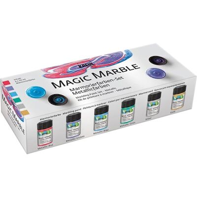 CC Hobby Magic Marble - Colori metallici - 6x20ml - Vernice CC Hobby Magic Marble - Colori metallici - 6x20ml - Vernice