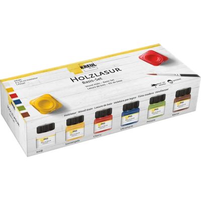 Set di colori ad acquerello Kreul - 6 colori, 20 ml ciascuno Set di colori ad acquerello Kreul - 6 colori, 20 ml ciascuno