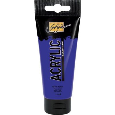 KREUL - Solo Goya Acrylic - Fialová - 100 ml - Akrylátová barva KREUL - Solo Goya Acrylic - Fialová - 100 ml - Akrylátová barva