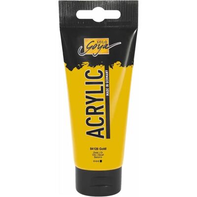 KREUL Solo Goya Acrylfarbe - Gold - 100 ml - Acrylfarbe KREUL Solo Goya Acrylfarbe - Gold - 100 ml - Acrylfarbe