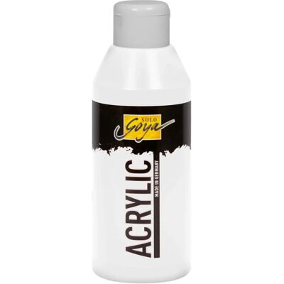 KREUL SOLO GOYA Acrylfarbe weiß 250 ml KREUL SOLO GOYA Acrylfarbe weiß 250 ml