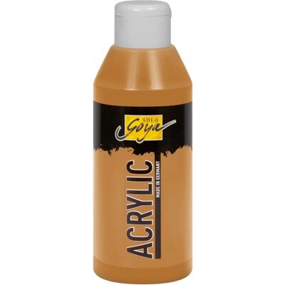 Kreul – 84234 – Solo Goya Acrylic Goldocker – 250ml – cremig – wasserbasiert – Acrylfarbe Kreul – 84234 – Solo Goya Acrylic Goldocker – 250ml – cremig – wasserbasiert – Acrylfarbe