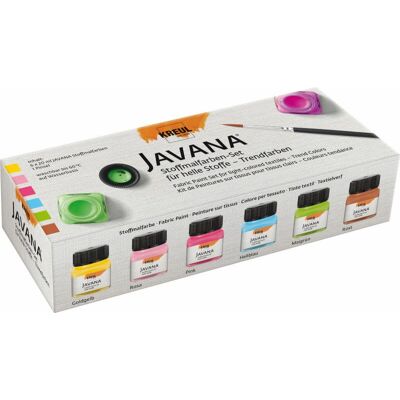 Pintura de Arte/Manualidades KREUL - 6 Colores Brillantes para Tela Pintura de Arte/Manualidades KREUL - 6 Colores Brillantes para Tela