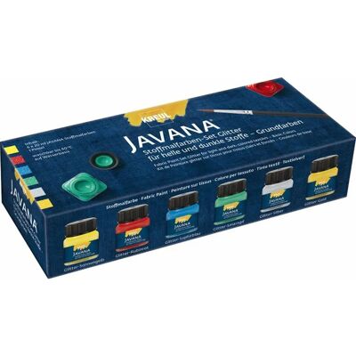 Set de Pinturas para Tela Glitter Javana Kreul - Multicolor - Set de Pinturas para Tela Set de Pinturas para Tela Glitter Javana Kreul - Multicolor - Set de Pinturas para Tela