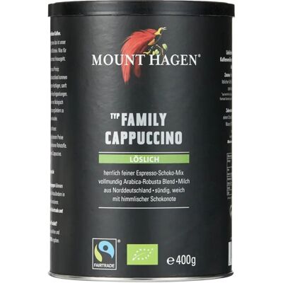 MOUNT HAGEN - Cappuccino - Bio Kaffee - Fairtrade Kaffee - 400 g MOUNT HAGEN - Cappuccino - Bio Kaffee - Fairtrade Kaffee - 400 g