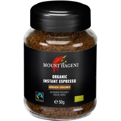 Mount Hagen Biologische Instant Espresso - Koffie Mount Hagen Biologische Instant Espresso - Koffie