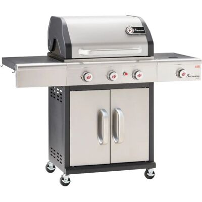 Grill gazowy Landmann Triton 3.1 Maxx - 3 palniki - Stal nierdzewna - Side Burner Grill gazowy Landmann Triton 3.1 Maxx - 3 palniki - Stal nierdzewna - Side Burner