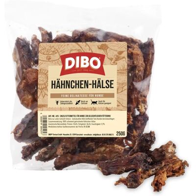 Dibo Premium Szyjki z kurczaka - Małe psy - Przysmaki dla psów Dibo Premium Szyjki z kurczaka - Małe psy - Przysmaki dla psów