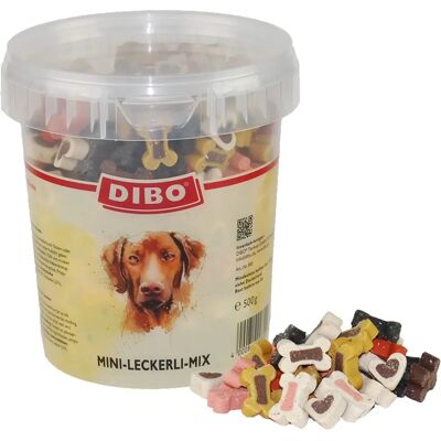 Dibo Mini-Lekkers Mix - Spaarverpakking - Hondensnacks Dibo Mini-Lekkers Mix - Spaarverpakking - Hondensnacks