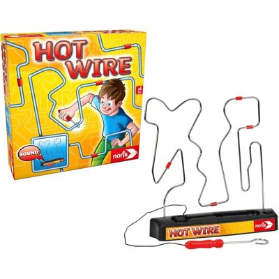 Noris 606060172 - Gioco di abilità Hot Wire - Giocattoli per bambini Noris 606060172 - Gioco di abilità Hot Wire - Giocattoli per bambini