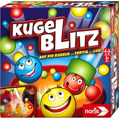 Noris Kugelblitz - Action-packed marble game for kids 4+ - Gesellschaftsspiel Noris Kugelblitz - Action-packed marble game for kids 4+ - Gesellschaftsspiel