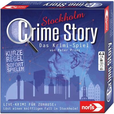 Noris Spiele - Crime Story Stoccolma - Gioco da tavolo Noris Spiele - Crime Story Stoccolma - Gioco da tavolo