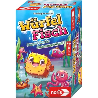 Noris Spiele Würfelfisch - Jeu de Dés Animaux Marins - Publicité Noris Spiele Würfelfisch - Jeu de Dés Animaux Marins - Publicité