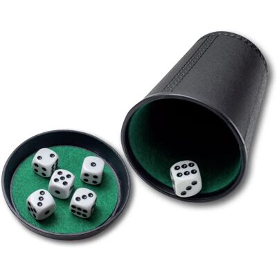 Simba Toys - NORIS 606152776 - 6 Würfel - Dice Cup Set Simba Toys - NORIS 606152776 - 6 Würfel - Dice Cup Set