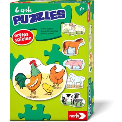 Simba Puzzles d'Animaux de la Ferme - Puzzle Simba Puzzles d'Animaux de la Ferme - Puzzle