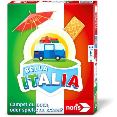 Noris 606262070 - Bella Italia Campst Du Noch Oder Spielst Du Schon? Kartenspiel - Card Game Noris 606262070 - Bella Italia Campst Du Noch Oder Spielst Du Schon? Kartenspiel - Card Game