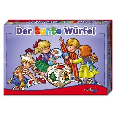 Noris 606011289 Familienspiel Bunter Würfel - Spaß für Alle Noris 606011289 Familienspiel Bunter Würfel - Spaß für Alle
