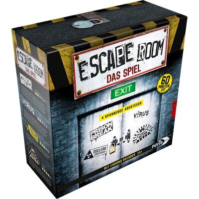 Noris Escape Room - Jeu d'énigmes multilingue - Défi d'équipe - Publicité Noris Escape Room - Jeu d'énigmes multilingue - Défi d'équipe - Publicité