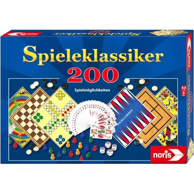 Noris 200 Spiele Sammlung - Brettspiel - Traditonell Noris 200 Spiele Sammlung - Brettspiel - Traditonell