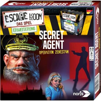 Noris Escape Room Utvidning - Hemlig agent - För vuxna Noris Escape Room Utvidning - Hemlig agent - För vuxna