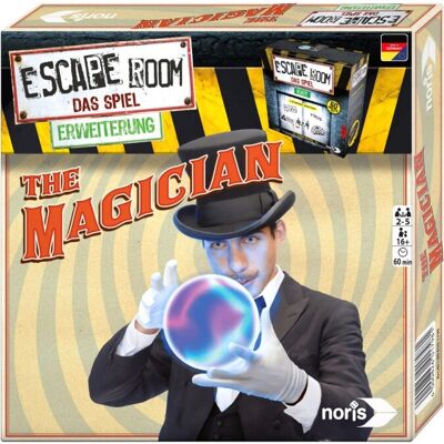 Noris Escape Room Magician - Brädspelsutvidgning 20.3 x 20.3 x 3.8 cm Noris Escape Room Magician - Brädspelsutvidgning 20.3 x 20.3 x 3.8 cm