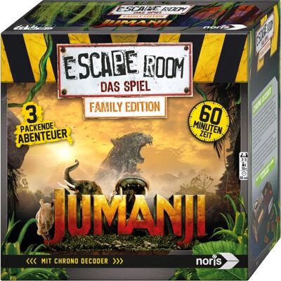 Noris Jumanji Escape Room Brettspiel - Family Edition Noris Jumanji Escape Room Brettspiel - Family Edition