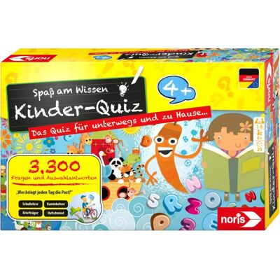 Noris Cuestionario infantil para niños inteligentes - Juego de mesa - Educativo Noris Cuestionario infantil para niños inteligentes - Juego de mesa - Educativo