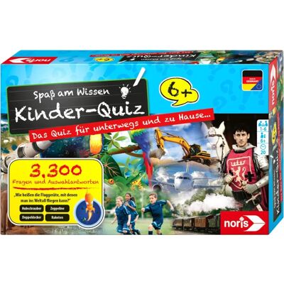 Noris Blue Kinderquiz - Pädagogisches Brettspiel Noris Blue Kinderquiz - Pädagogisches Brettspiel