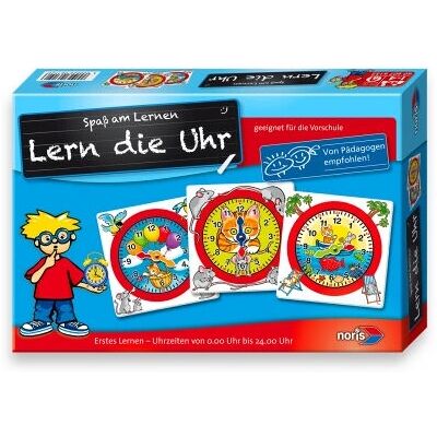 Noris 606076152 Lern die Uhr Gesellschaftsspiel Noris 606076152 Lern die Uhr Gesellschaftsspiel