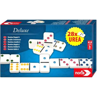 Noris Spiele GmbH Domino Double 6 - Jeu de société - Publicité Noris Spiele GmbH Domino Double 6 - Jeu de société - Publicité