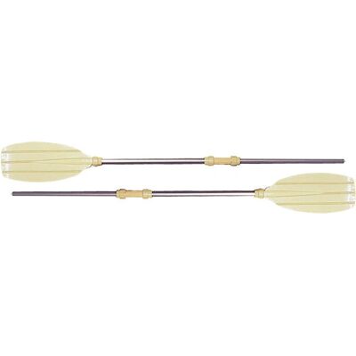 Sevylor KB-HOBBY 250 - Teleskopaluminiumpaddel, Doppel, beige-sand/weiß - Kajakpaddel Sevylor KB-HOBBY 250 - Teleskopaluminiumpaddel, Doppel, beige-sand/weiß - Kajakpaddel