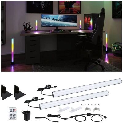 Paulmann Licht - 5175 EntertainLED Bundle Lightbar Dynamic RGB - 60 cm - Base - Lightbar - Publicité Paulmann Licht - 5175 EntertainLED Bundle Lightbar Dynamic RGB - 60 cm - Base - Lightbar - Publicité