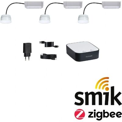 Paulmann Smart Home RGBW Zigbee LED Coin Set - Weiß Paulmann Smart Home RGBW Zigbee LED Coin Set - Weiß