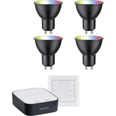 Paulmann Zigbee 3.0 Smart Home Kit - RGBW, Gateway, Schalter Paulmann Zigbee 3.0 Smart Home Kit - RGBW, Gateway, Schalter