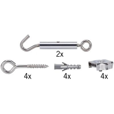 Paulmann 17803 Chrome Cable Tensioner Kit - Lighting Accessory Paulmann 17803 Chrome Cable Tensioner Kit - Lighting Accessory
