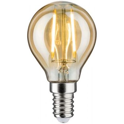 Paulmann LED Vintage-Gota 2W E14 Oro - Lámpara LED Paulmann LED Vintage-Gota 2W E14 Oro - Lámpara LED
