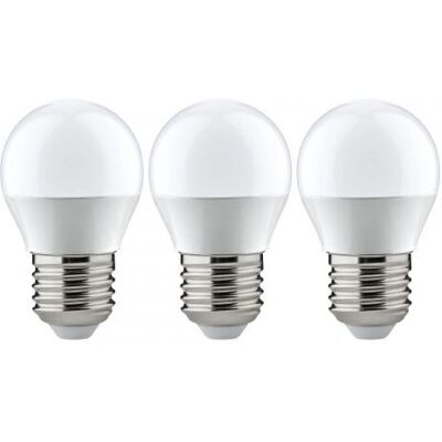 Paulmann LED Bianco Caldo E27 3-Pack - Lampadina LED Paulmann LED Bianco Caldo E27 3-Pack - Lampadina LED