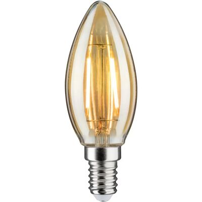 Paulmann LED Vela Oro 2500K 4.7W E14 - Bombilla LED Paulmann LED Vela Oro 2500K 4.7W E14 - Bombilla LED