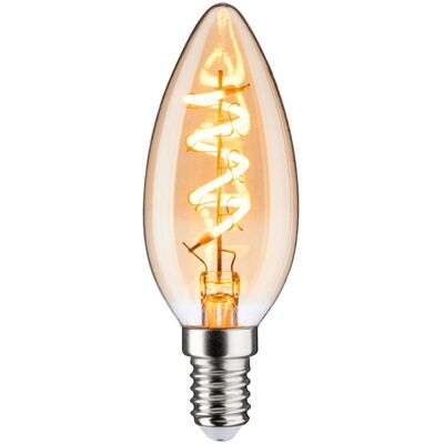 Paulmann LED Kerze 4W Gold 1800K - LED-Lampe Paulmann LED Kerze 4W Gold 1800K - LED-Lampe