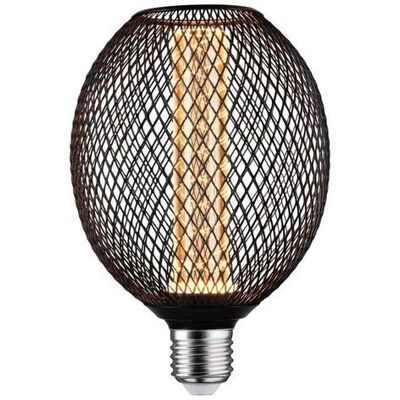 Paulmann 29087 LED Globe Lampe - Schwarz, 1800K, 4,2W, E27 Paulmann 29087 LED Globe Lampe - Schwarz, 1800K, 4,2W, E27