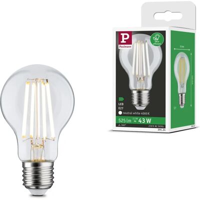 Paulmann LED-lamp - Eco-Line Filament 4000K 525lm 2,5W - E27 Paulmann LED-lamp - Eco-Line Filament 4000K 525lm 2,5W - E27