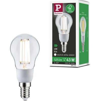 Ampoule LED Eco-Line Paulmann - 4000K - E14 - 2,5W - 525lm Ampoule LED Eco-Line Paulmann - 4000K - E14 - 2,5W - 525lm