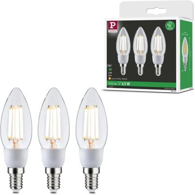 Paulmann Bougie LED Eco-Line 3-pack - Ampoule LED Paulmann Bougie LED Eco-Line 3-pack - Ampoule LED